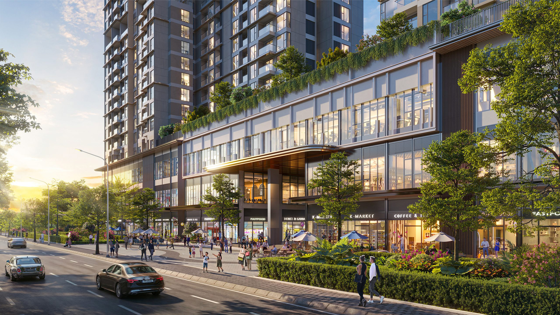 Không gian tiện ích nội khu tại dự án Imperia Sensa Park, MIK Q9