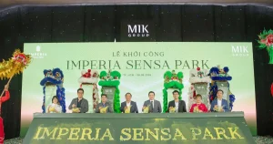 Lễ khởi công dự án Imperia Sensa Park tại TP.HCM với nghi thức múa lân truyền thống