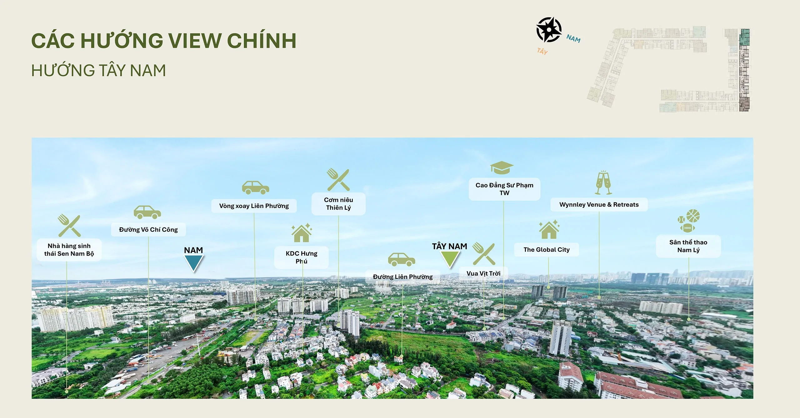 Quy hoạch tổng thể The Sensa